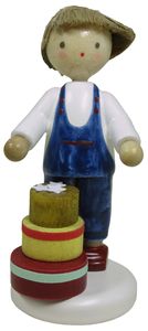 Flade Junge mit Spanschachteln  (Flade 5191) Junge mit Spanschachteln